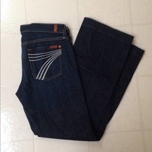 7 for all mankind dojo jeans size 29. Like new